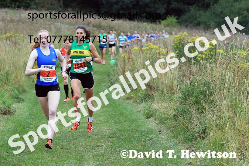 Senior Women and Veterans Relay, 2024 Sunderland XC Relays.  Photo: David T. Hewitson/Sports for All Pics